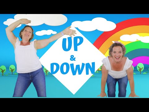 Preschool Music \u0026 Movement | Up and Down | Hip-Hop Action Song for Kids
