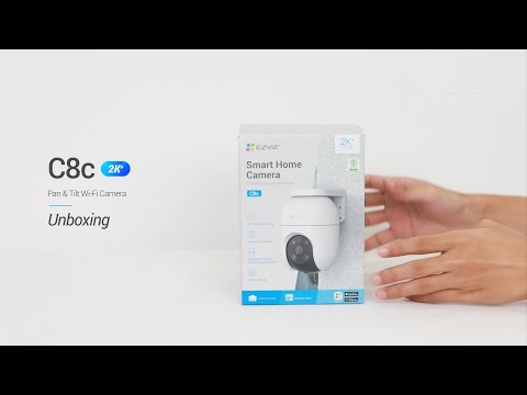 EZVIZ C8c 2K+ Unboxing - Pan & Tilt Wi-Fi Camera