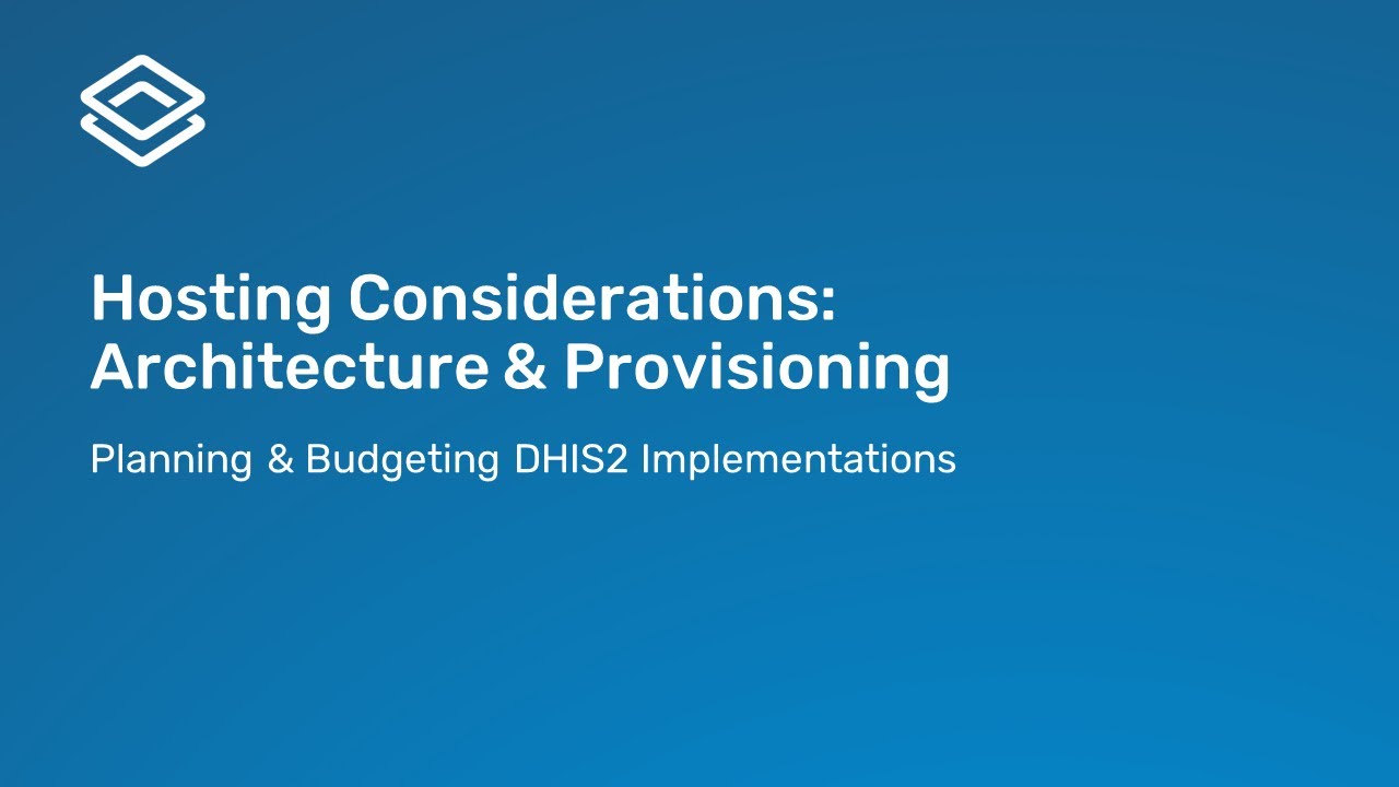 3.3.2 Hosting Considerations: Architecture