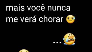 Status - Nunca me verá chorar - Ludmilla