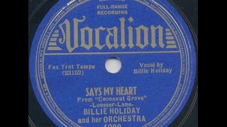 Billie Holiday / Says My Heart