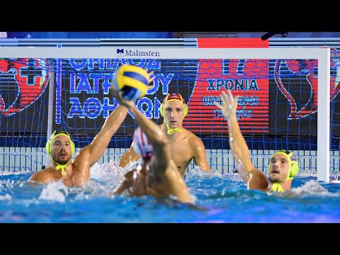 Ch. League, gli highlights di Olympiacos - Pro Recco 8-14