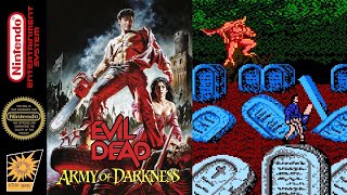 Evil Dead 3: Army of Darkness - Hack of Frankenstein: The Monster Returns [NES]
