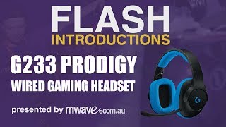Flash Intros: Logitech G233 Prodigy Wired Gaming Headset - 981-000705