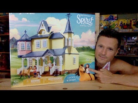 DreamWorks Spirit Riding Free Lucky's Happy Home Playmobil 9475 Unboxing Review