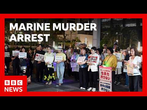 US Marine arrested over murder of woman in Japan's Okinawa | BBC News