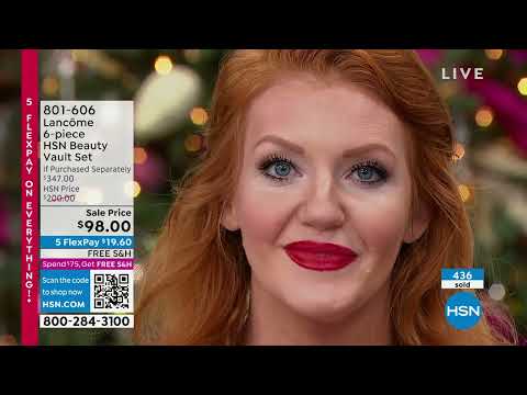 Lancme 6piece HSN Beauty Vault Set