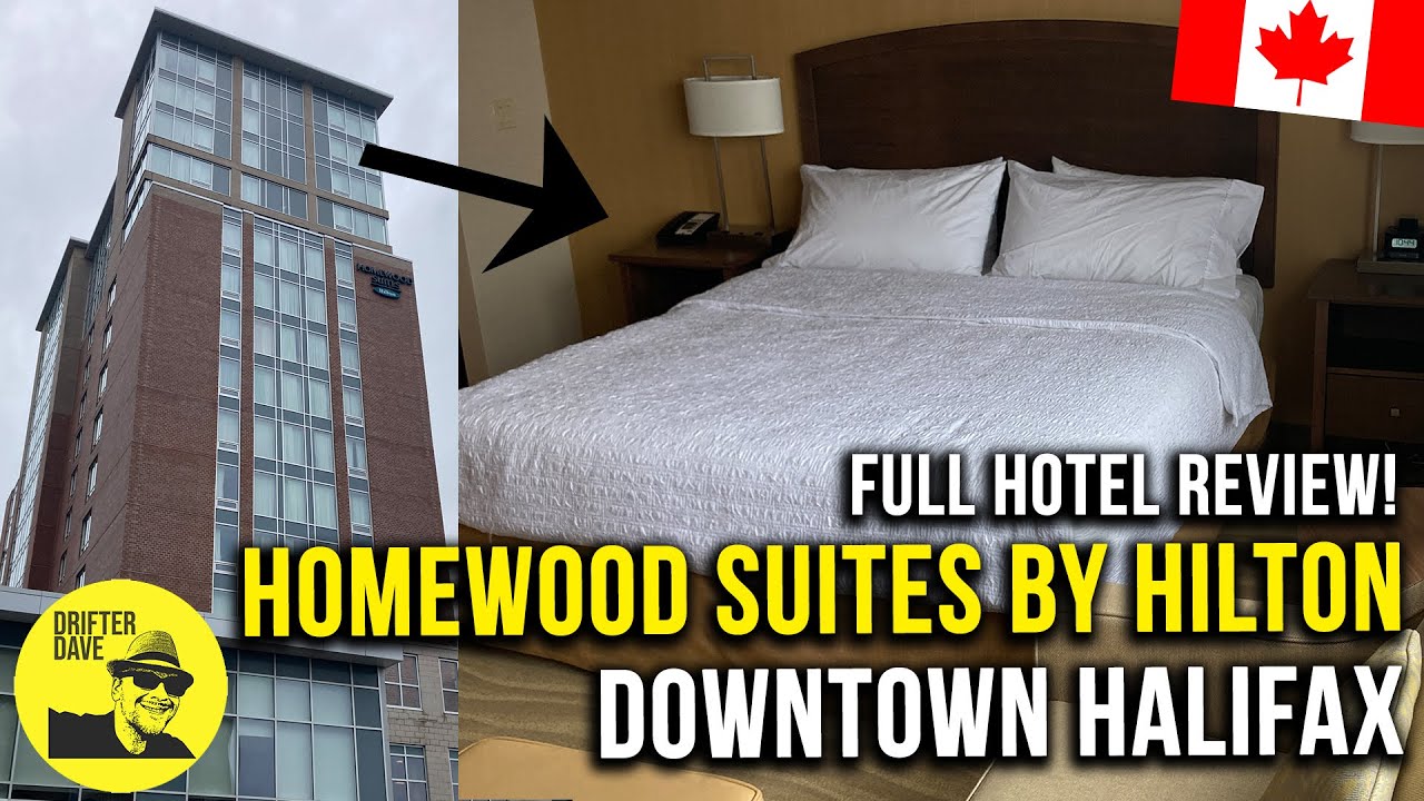 FULL HOTEL REVIEW:  Homewood Suites by Hilton Downtown Halifax, Nova Scotia, Canada #halifax #hotels