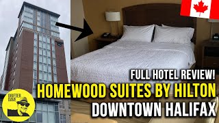 Homewood Suites by Hilton Downtown Halifax (Full Hotel Review) | Nova Scotia, Canada  #hotelreviews