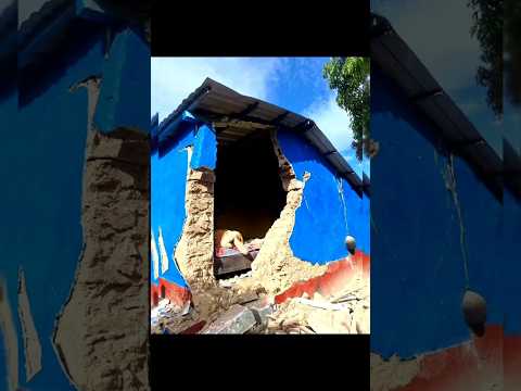 Fuerte Temblor en Guatemala Magnitud 5.8 destrucción casas ESTANZUELA COMAPA JUTIAPA, 29 julio 2025.