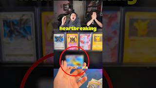 He CUT A $80+ Pokemon card!!😭😭 #pokemon #pokemoncards #pokemontcg #pokemoncommunity