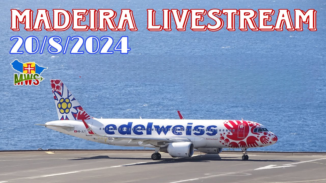 LIVE WINDY MADEIRA CR7 AIRPORT