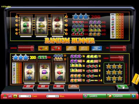 10 euro gokken (en 28,10 winnen) op de Random Runner gokkast 2015-01-06