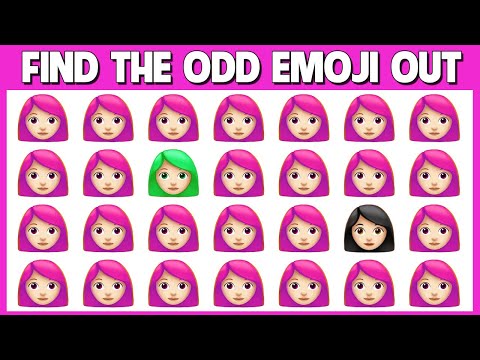 HOW GOOD ARE YOUR EYES #226 l Find The Odd Emoji Out l Emoji Puzzle Quiz