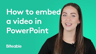 How to embed video in your PowerPoint presentations