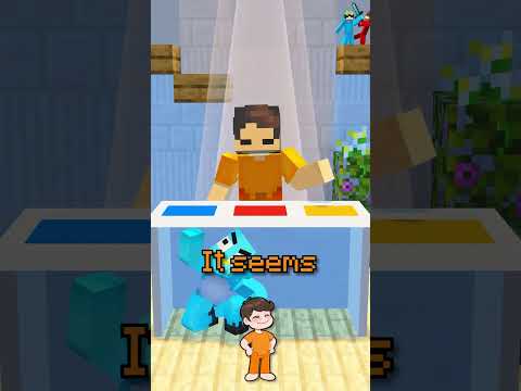 Playing Scary Punching Game in Minecraft!