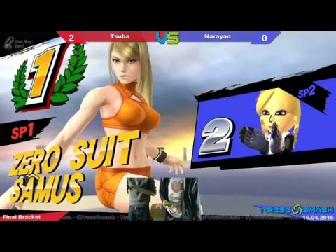 FreseSmash WR2 - Tsuba (ZSS) vs Narayan (Mii Brawler)