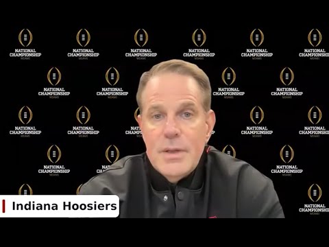 IU football coach Curt Cignetti previews national championship