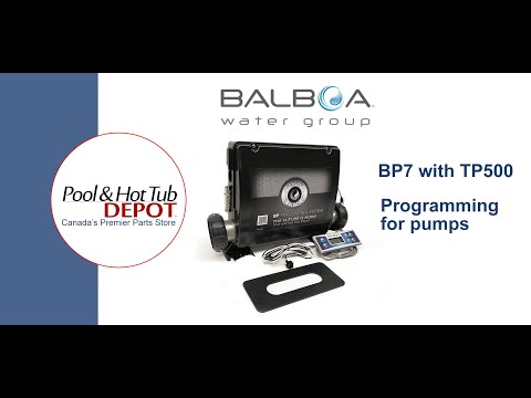 Balboa BP7 TP500 Programming