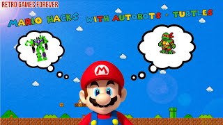 Super Mario Bros Hacks with Autobots & Turtles