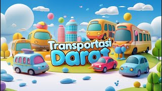 Download lagu 🚗 Transportasi Darat untuk Anak | Belajar Alat Transportasi! mp3