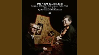 Sonata in B Minor for Keyboard and Violin, Wq. 76: II. Poco andante