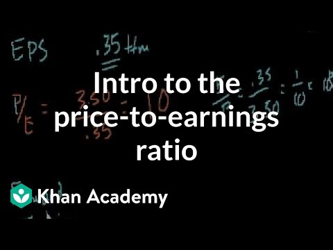 Introduction to the Price-to-Earnings (PE) Ratio