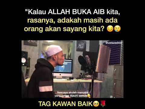 USTAZ ADNIN ROSLAN MENYANYI TUHAN TOLONGLAH AKU