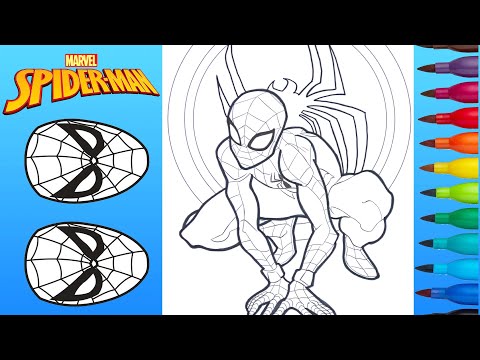 Spider-Man Homecoming Coloring | Colored Markers |  Rebel Scum & Dani King - Calm Before The Storm