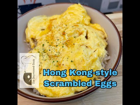 Perfect fluffy and tender scrambled eggs with duck fat - Chinese-style scrambled egg