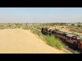 Trains On India S Hottest Rail Route Thar Desert Rajasthan