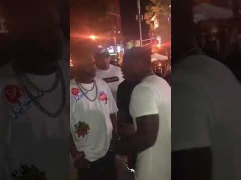 DMX freestyle battles a fan