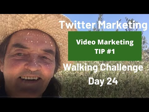 , title : 'Twitter Marketing Strategies   Video Ranking Tips   Walking Challenge Day 24'