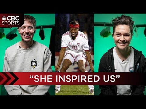 Canadian Soccer Legends REVEAL How Charmaine Hooper INSPIRED their careers | #CBCSports