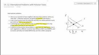 Ch. 12: International Problems