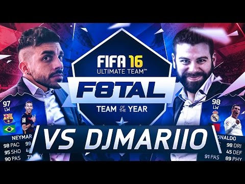 F8TAL vs DjMaRiiO - TOTY NEYMAR vs TOTY RONALDO !!! - FIFA 16 Ultimate Team
