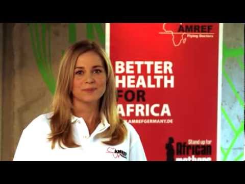 Promi-Statement: Schauspielerin Jessica Ginkel über AMREF
