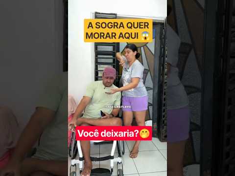 Quando a sogra inventa de morar junto! Parte 1 😂 #shorts #humor #memes #comedia #casal #viral #short