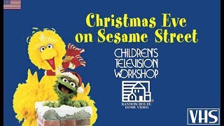 Christmas Eve on Sesame Street VHS (1987) (USA)