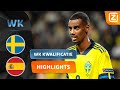 WAT EEN HEERLIJK BEGIN VAN DE WEDSTRIJD! ? | Zweden vs Spanje | Kwalificatie WK 2022 | Samenvatting