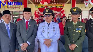 Download lagu Upacara Detik-detik Proklamasi HUT RI ke-81 di Kecamatan Salo Berjalan dengan Khidmat mp3