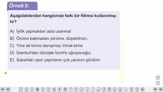 Eğitim Vadisi 10.Sınıf TDE 7.Föy Fiilimsiler 2 Konu Anlatım Videoları
