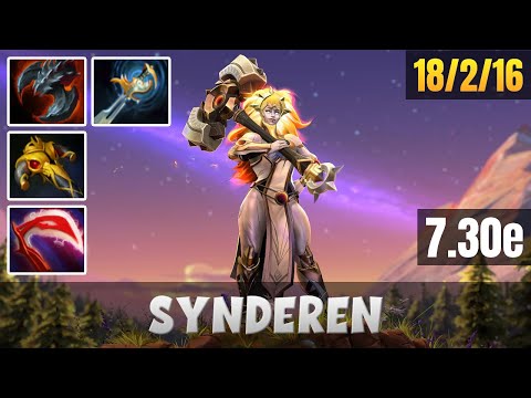 SyndereN | Dawnbreaker Safelane | Dota 2 Pro Gameplay - Patche 7.30e