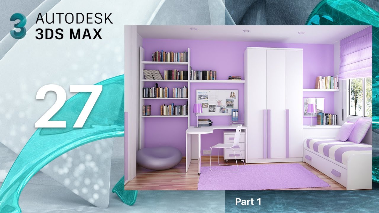 3d Max Interior Design  Complete tutorial 27-1 | Full Course in English | Beginners Tutorial