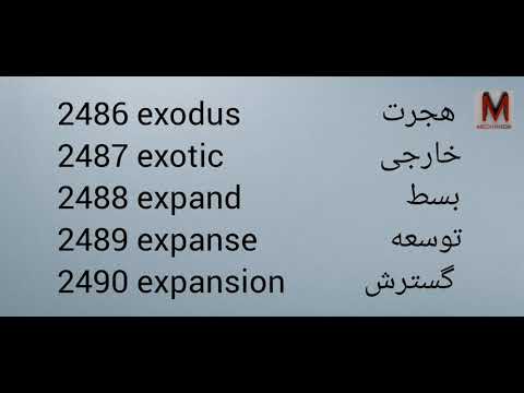 Learn Farsi and English with Pronunciation - Part 125