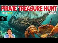Summer Pirate Treasure Hunt Kids Brain Break Adventure Run Workout