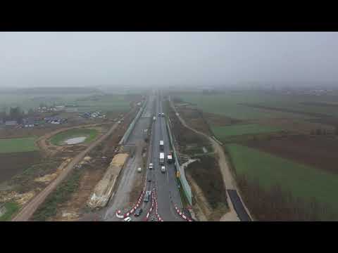 A1 Piotrków Trybunalski Południe, grudzień 2020 r.