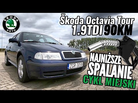 2004 Škoda Octavia 1.9 TDI - NAJNIŻSZE spalanie w mieście. Atak na hybrydy.