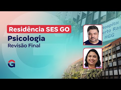 Residência SES GO Psicologia | Revisão Final