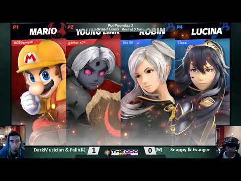 Poi Poundaz 2 Teams: SSBU - GF - Falln + DarkM vs Snappy + Evanger